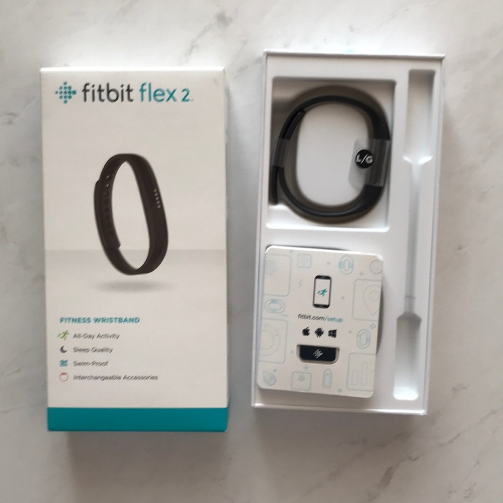 FitBit Flex 2 Large Black Band